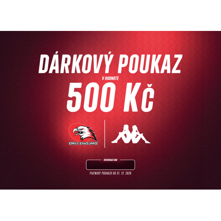 Dárková poukázka HC Znojmo - 500 Kč