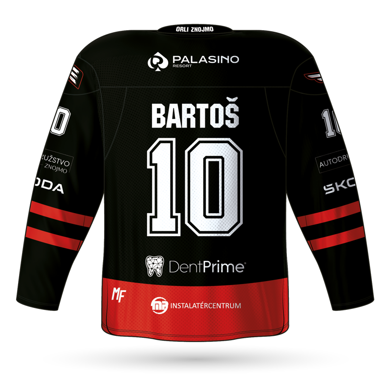 Fan dres HC Znojmo 25-26 Bartoš červený