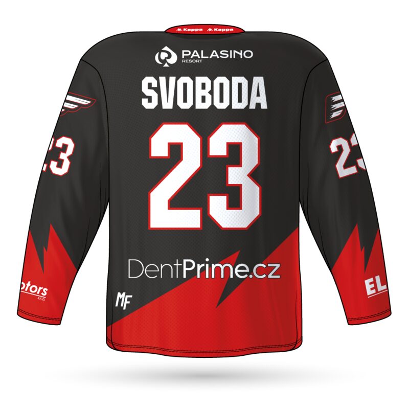 Fan dres HC Znojmo 26-27 Svoboda šedá
