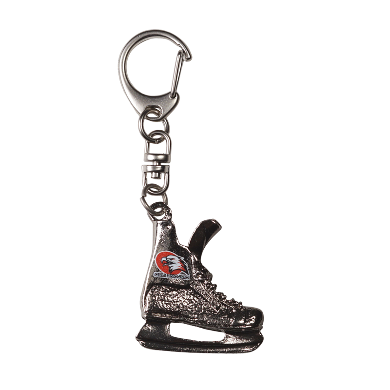Fan přívěšek brusle kovová Znojmo "Logo"