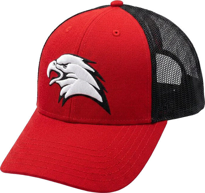 Kšiltovka Orli trucker červená