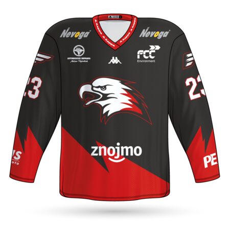 Fan dres HC Znojmo 26-27 Svoboda šedá