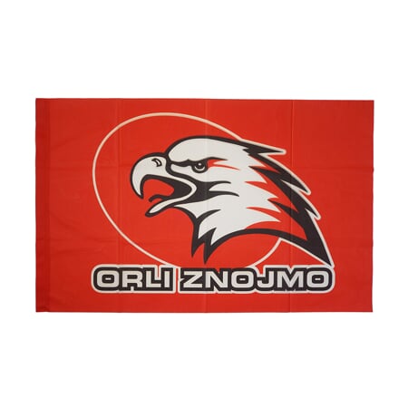 Vlajka fan Znojmo "LOGO"
